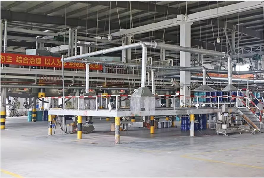Shanghai Fest Chemical Co.,Ltd manufacturer production line