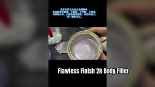 High Quality 2k Polyester body filler Grey