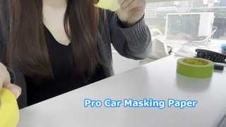High Quality Car Masking Paper Mufacturer in China